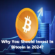 Why You Should Invest in Bitcoin in 2024